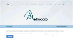 Desktop Screenshot of metrocorp.net