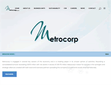 Tablet Screenshot of metrocorp.net